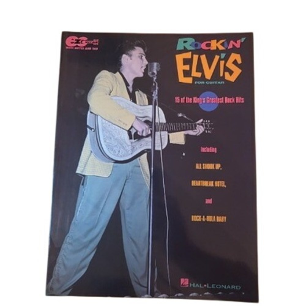 Rockin' Elvis for Guitar EZ Guitar With Notes and TAB Hal Leonard 1995